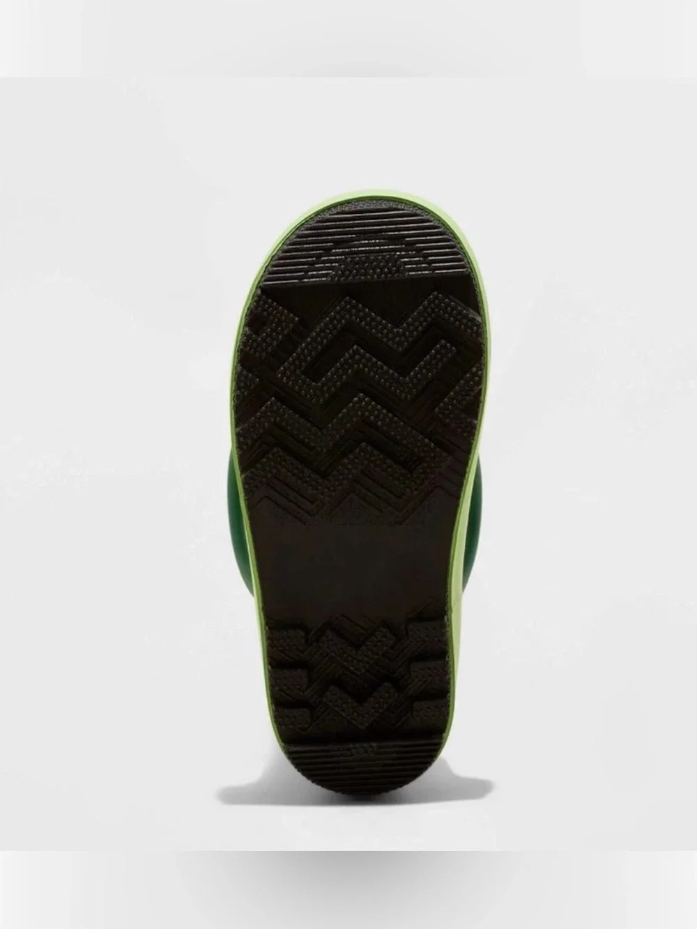 New Cat & Jack Toddler Rain Boots - Green Caterpillar 11 Toddler MSRP $24.99 NWT